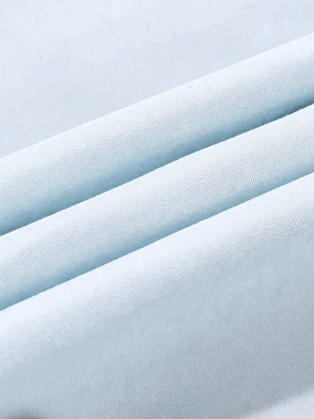 Blue Casual Women's Flared Pleated Long Skirt Tie-Up - Picture 5 of 5